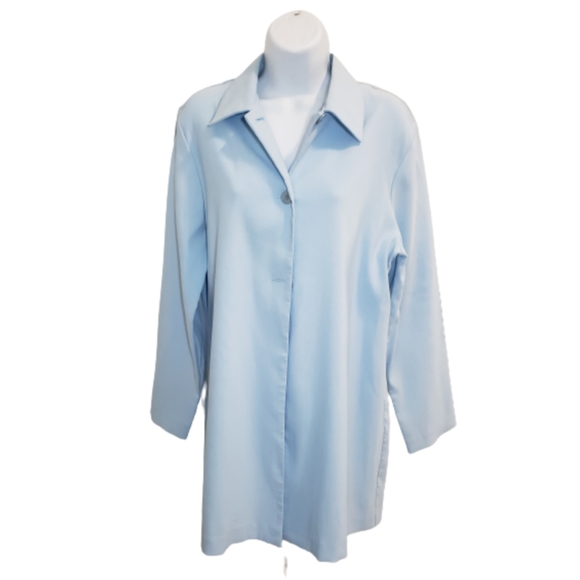 Baby Blue Light Weight Jacket - Picture 1 of 5